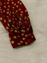 Load image into Gallery viewer, Red and Gold Festive Dress
