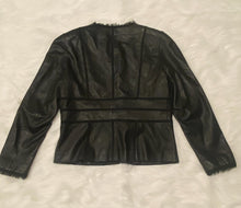 Load image into Gallery viewer, Frayed Leather Jacket
