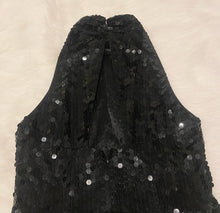 Load image into Gallery viewer, Midnight Encore Sequin Halter
