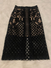 Load image into Gallery viewer, Shadow Kiss Lace Skirt
