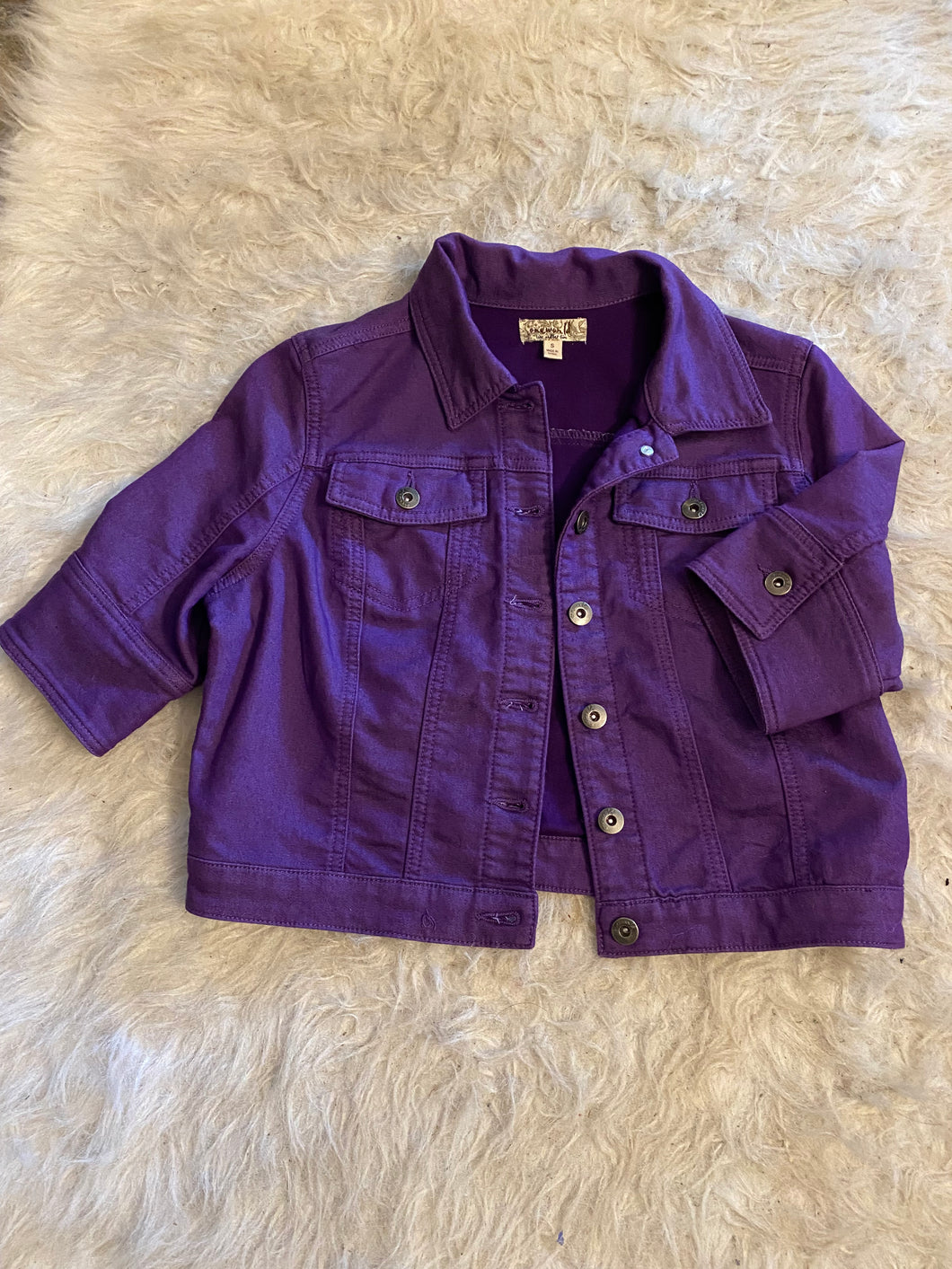 Purple Jean Jacket from Oneworld