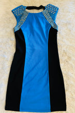 Load image into Gallery viewer, Katia Blue Studded Dress
