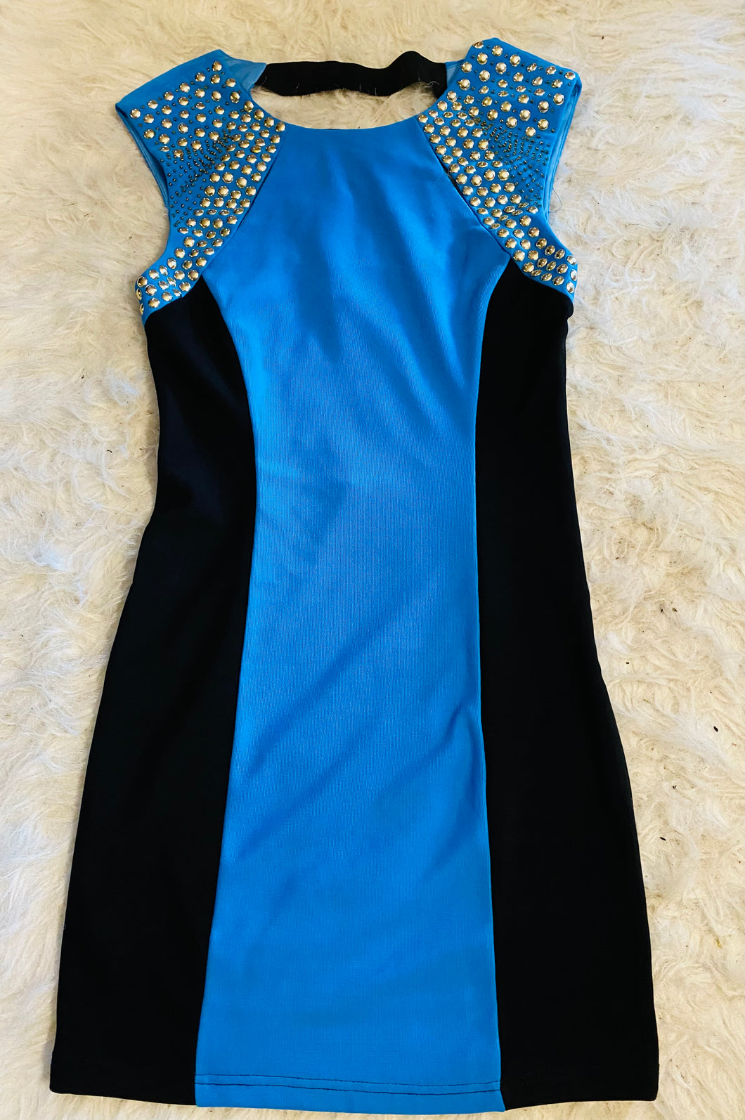 Katia Blue Studded Dress