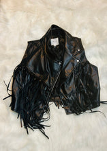 Load image into Gallery viewer, Le Lis Fringe Vest
