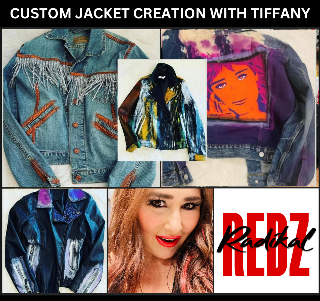 Custom Jacket Creation with Tiffany