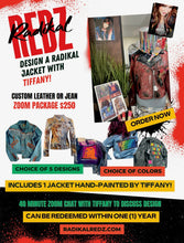 Load image into Gallery viewer, Custom Jacket Creation with Tiffany

