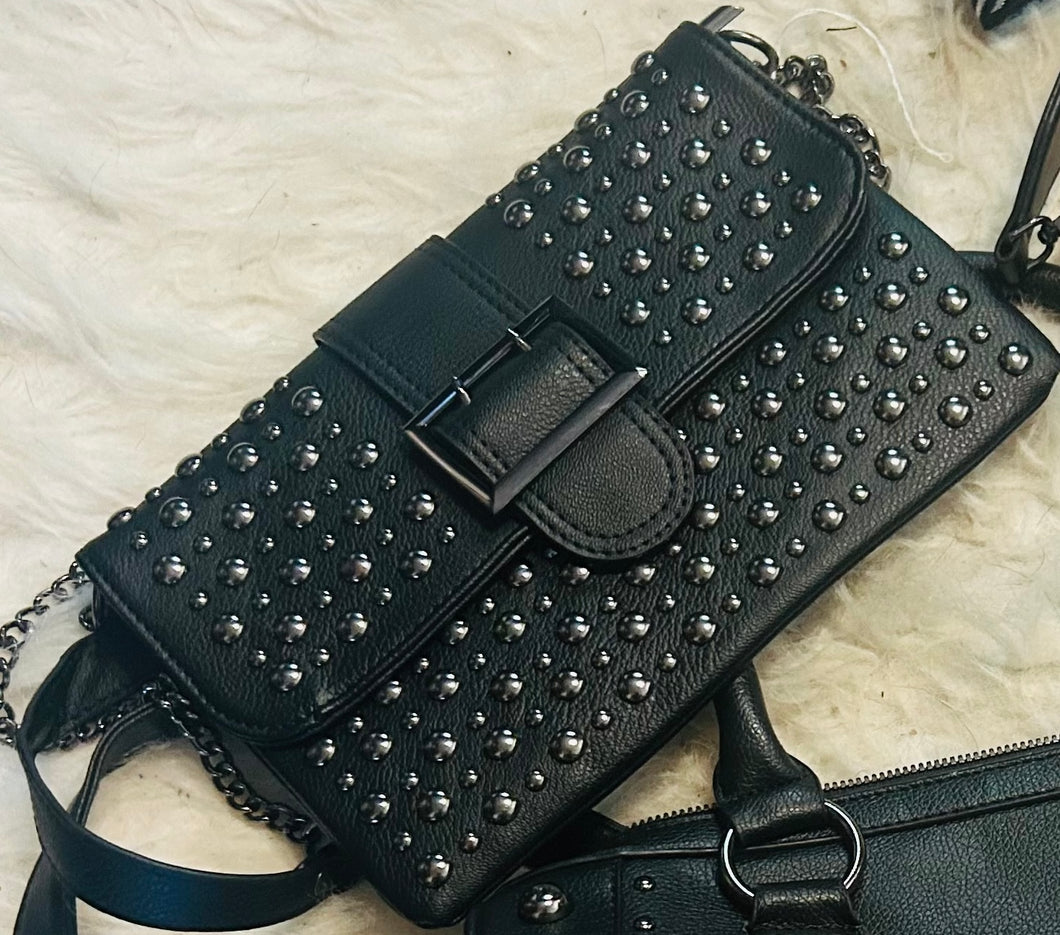 Studded Cross Body Bag